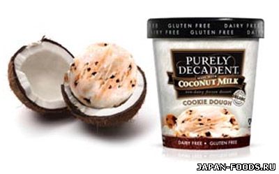 Линия кокосового мороженого и йогурта