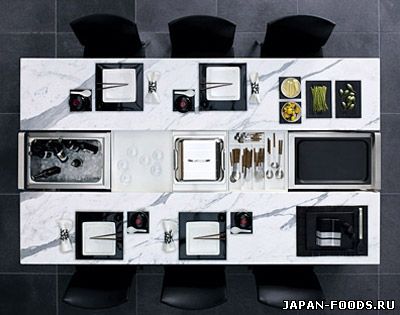Многофункциональный обеденный стол, в который вместятся все ваши кухонные приспособления