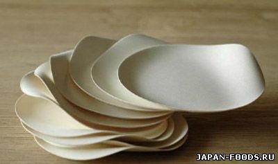 Посуда из бумаги - эстетика и грация простоты